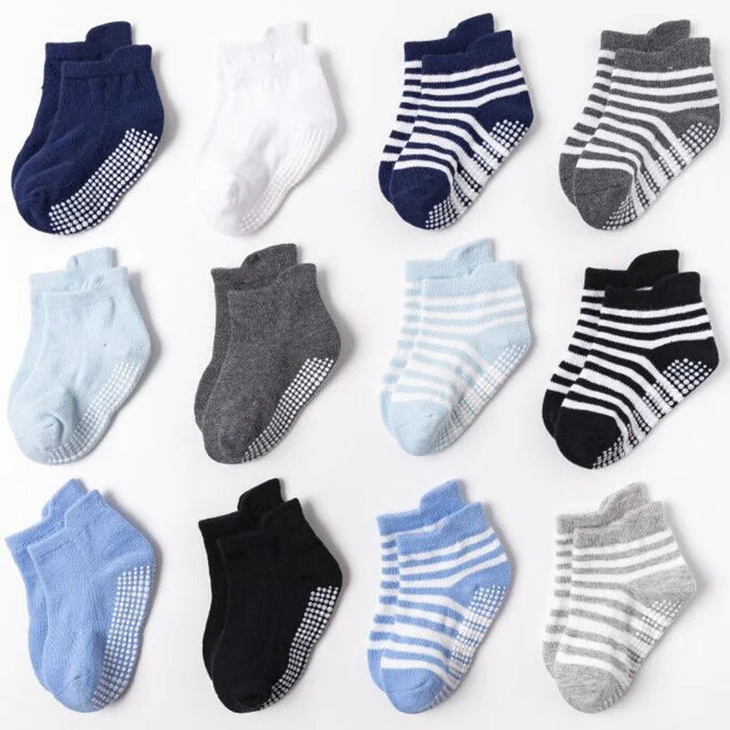 Non-Slip Socks (12 Pack)
